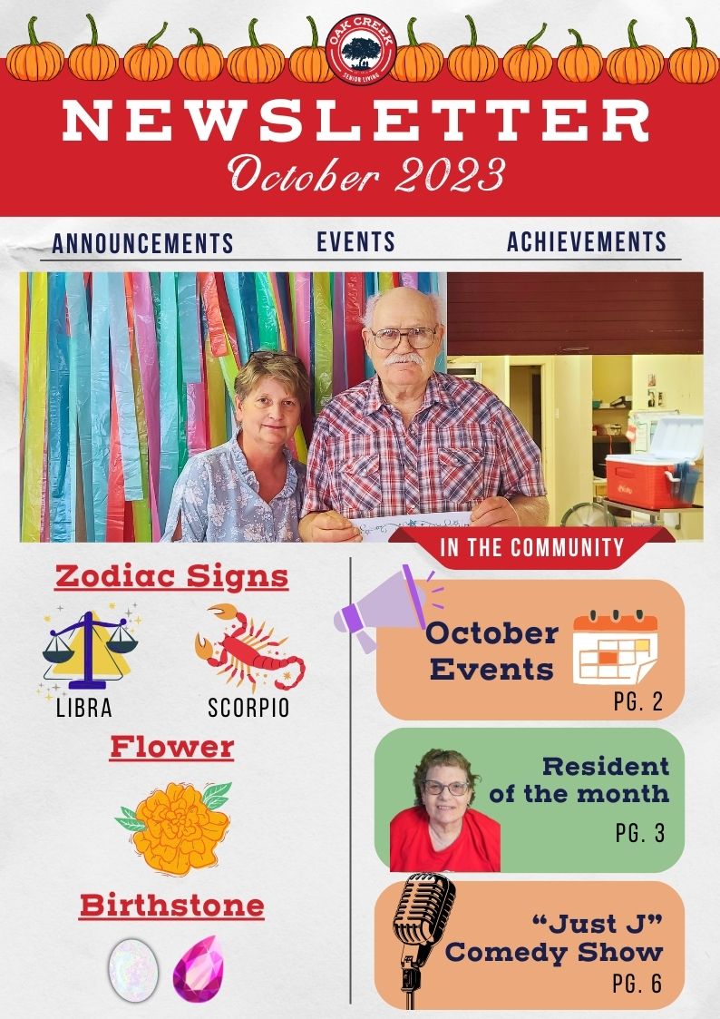 October Oak Creek Newsletter 2023